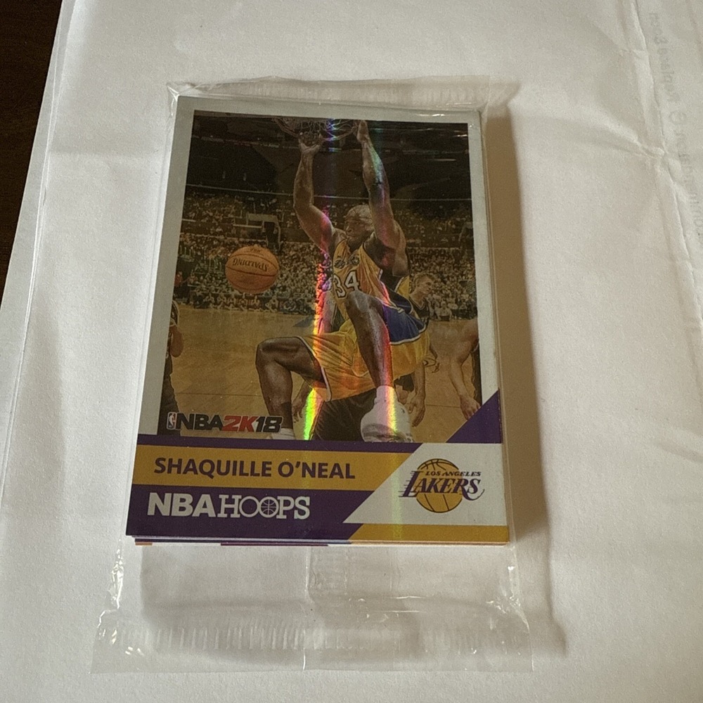 NBA2K 18 Shaquille O' Neal Cards (unopened) Panini Basketball